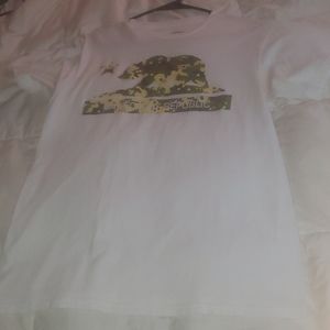 California Republic White Tee